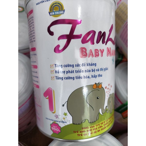 SỮA FANLAIT BABY NANO 0-12/900G /DATA TH5/2023
