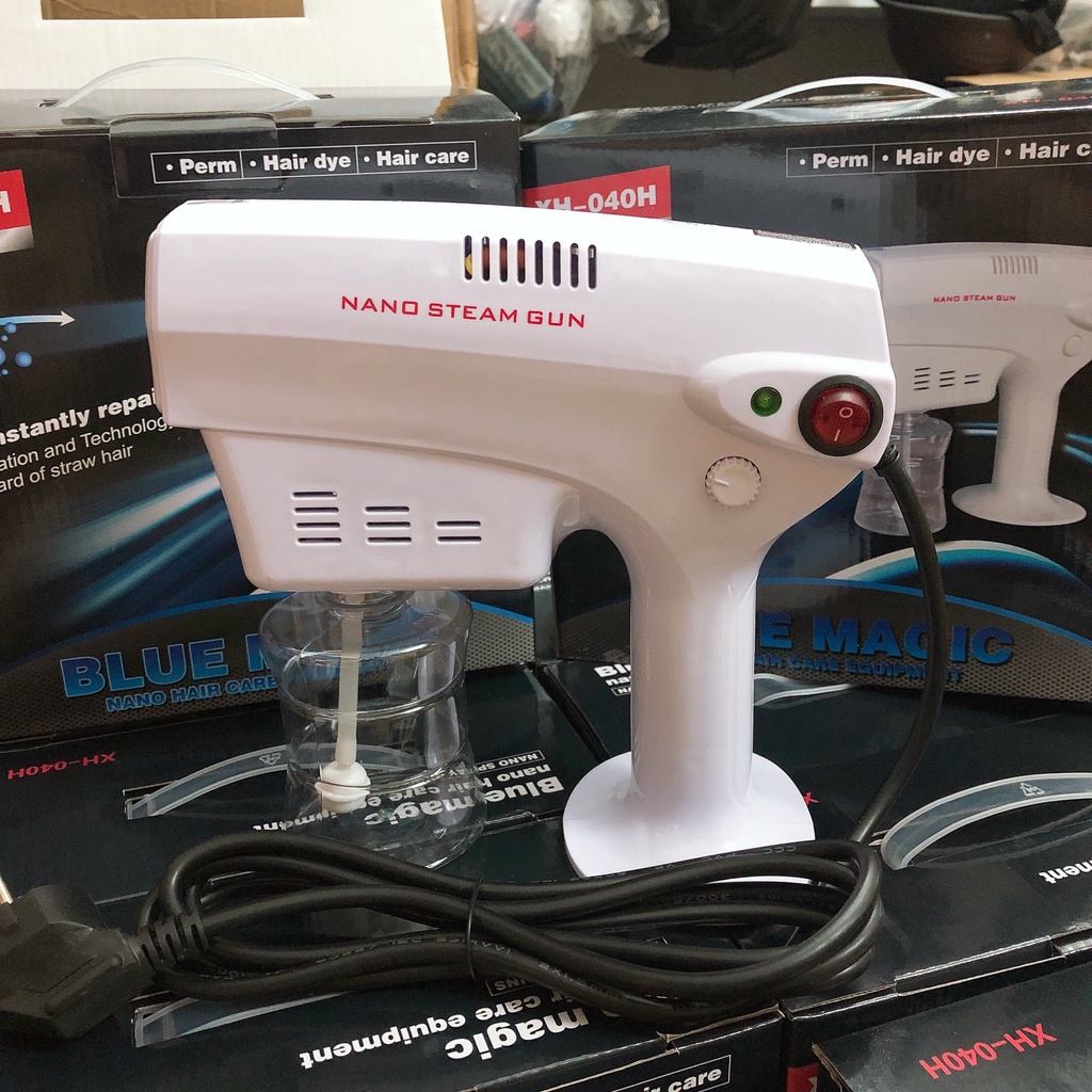 [Hàng mới về] Máy phun sương nano phục hồi tóc Nano Steam Gun