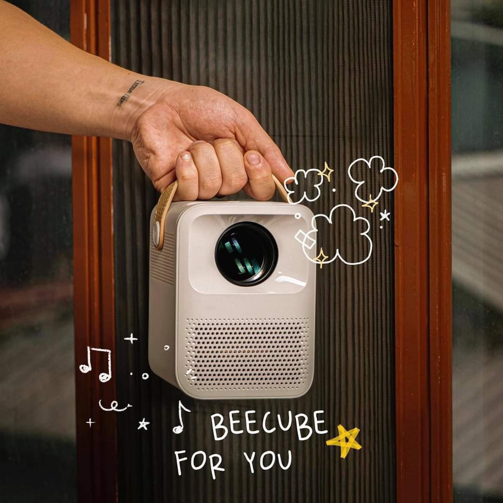Máy Chiếu Mini BEECUBE X2 MAX - FullHD 1080p - Bảo hành 12 tháng - Hệ điều hành Android 6.0 - Wifi 5GHZ