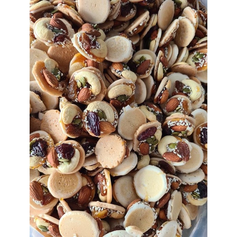 400G BASnh ĐỒNG TIỀN MIX HẠT ĐIỀU HẠNH NHÂN BÍ NHO MÈ SIÊU NGON | BigBuy360 - bigbuy360.vn