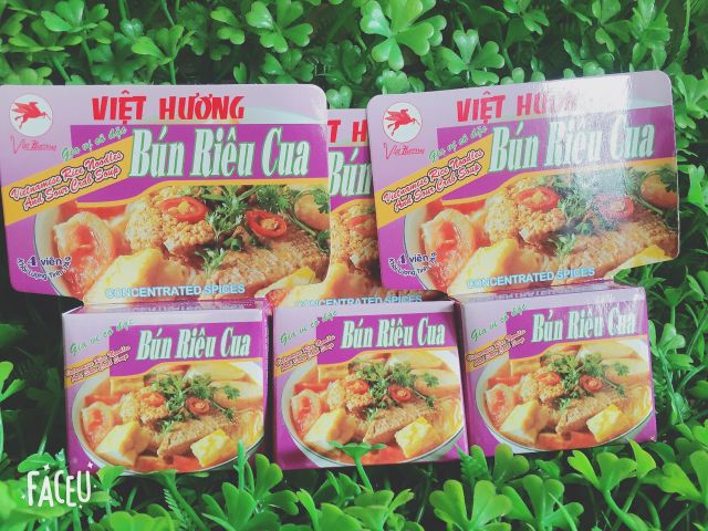Viên gia vị cô đặc nấu bún riêu cua cực ngon