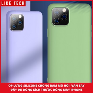 Ốp Lưng Điện Thoại Iphone - Ốp lưng chống mồ hôi tay, vân tay chông nước 7/8/7plus/8plus/x/xs/xsm/11