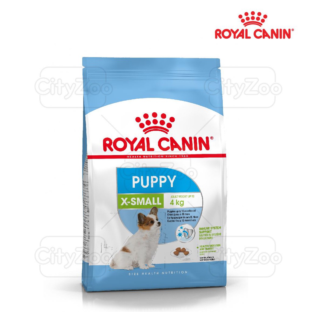 Royal Canin X Small X-Small Puppy 1,5kg hạt khô thức ăn cho chó con dưới 10 tháng tuổi sản xuất tại pháp