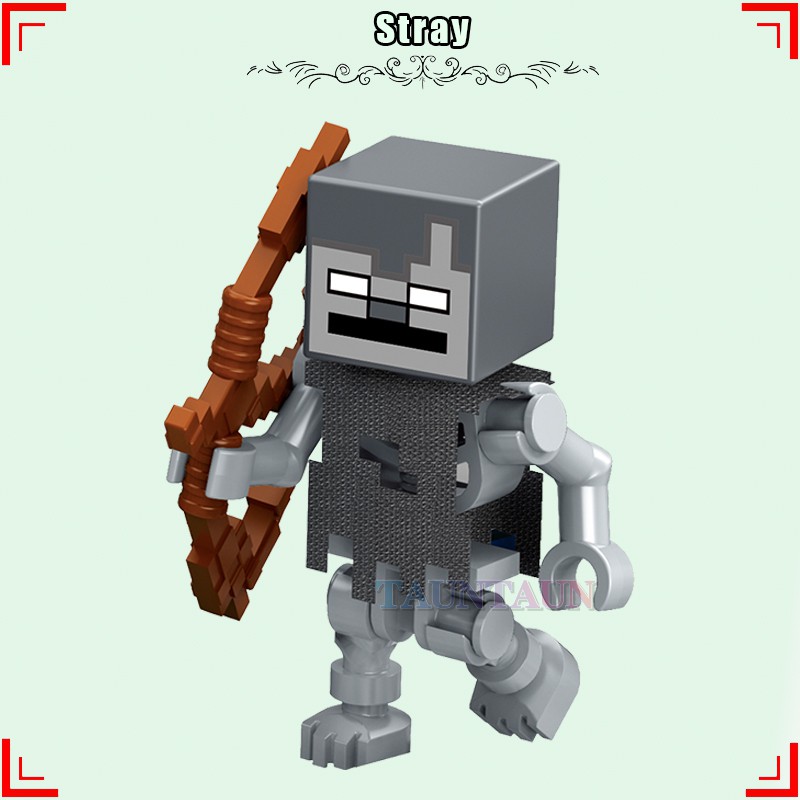 Mô Hình Đồ Chơi Lắp Ráp Lego Nhân Vật Game Minecraft Độc Đáo