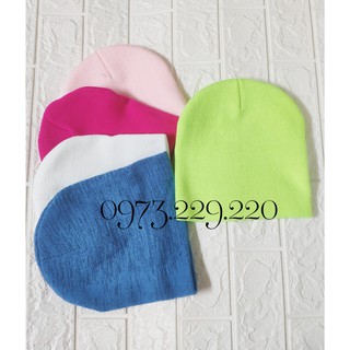 Mũ Len Beanie Unisex Nhiều Màu