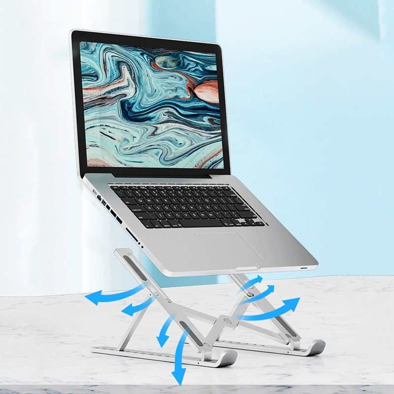 Giá đỡ máy tính xách tay / máy tính bảng Macbook nhỏ gọn có thể điều chỉnh tiện dụng