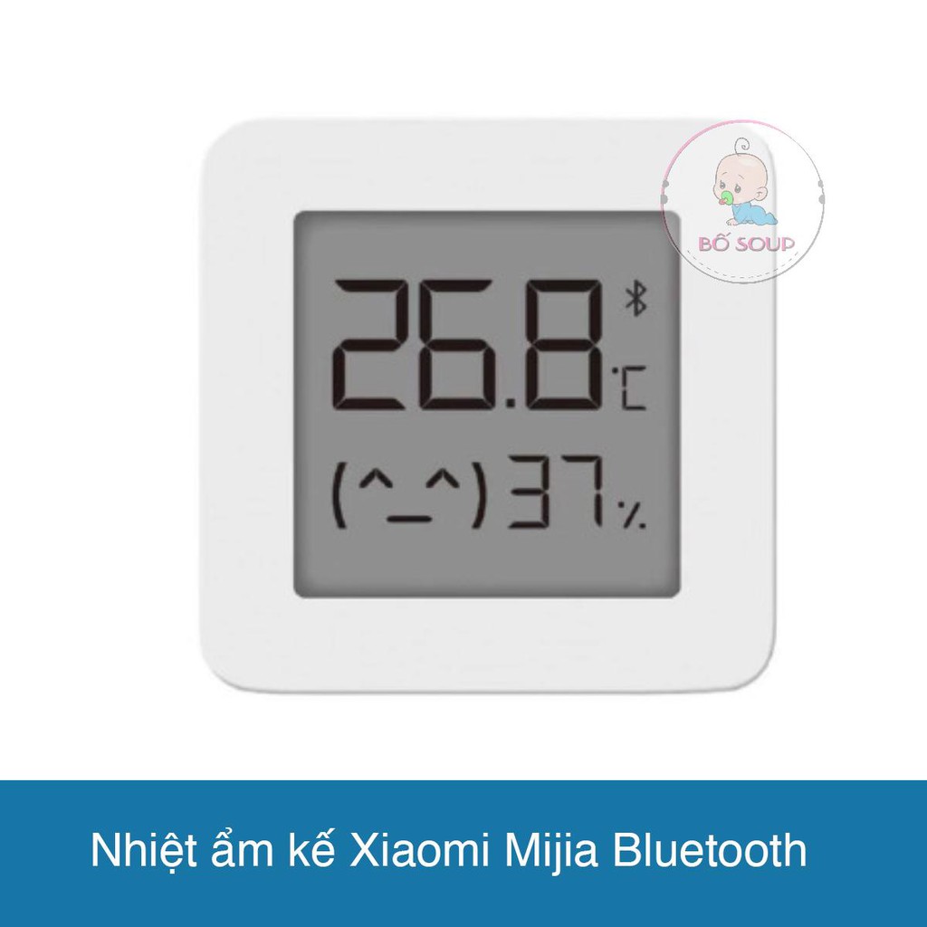 Nhiệt Ẩm Kế Xiaomi Chính Hãng, Kết Nối Bluetooth Với Điện Thoại Shop Bố Soup