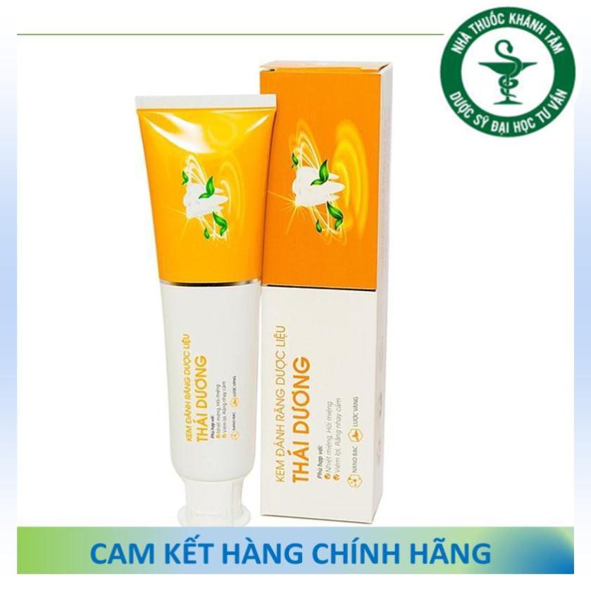 ! ! Kem Đánh Răng Dược Liệu Thái Dương