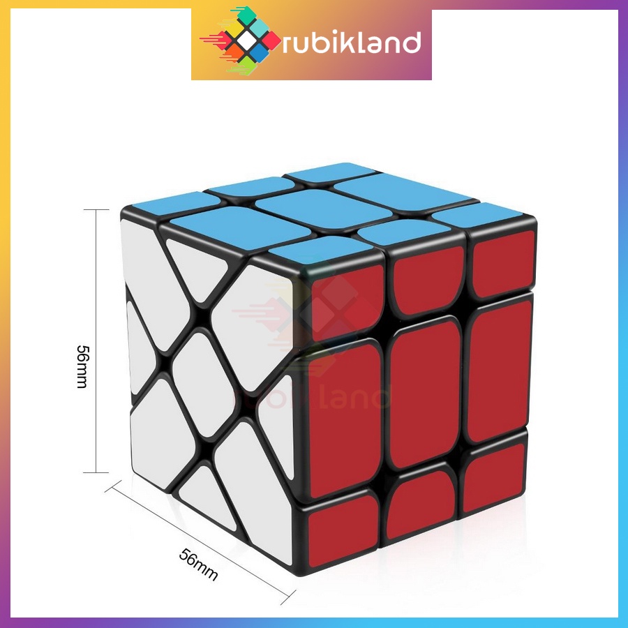 Rubik YJ Fisher Biến Thể Rubic 3x3 Khối Lập Phương 3 Tầng Đồ Chơi Trí Tuệ Trẻ Em