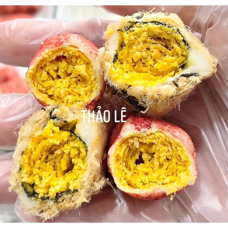 Bánh ống Đài Loan 218g ( Trứng muối - Rong biển - truyền thống )