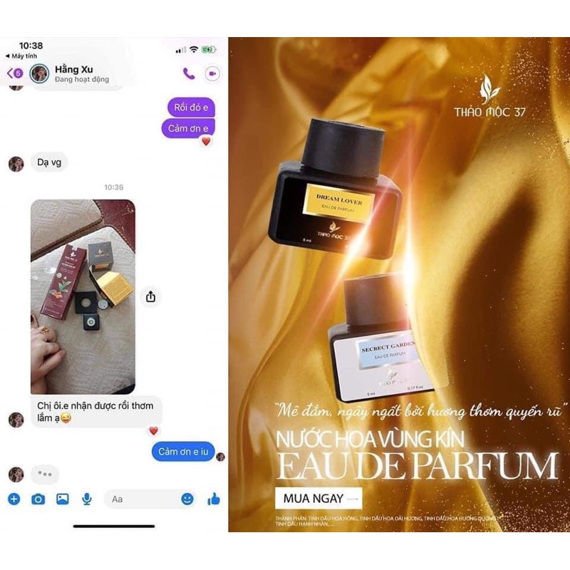 Nước Hoa Vùng Kín Thảo mộc 37, Nước Hoa Vùng Kín  Eau De Parfum lưu hương suốt 48 giờ | BigBuy360 - bigbuy360.vn