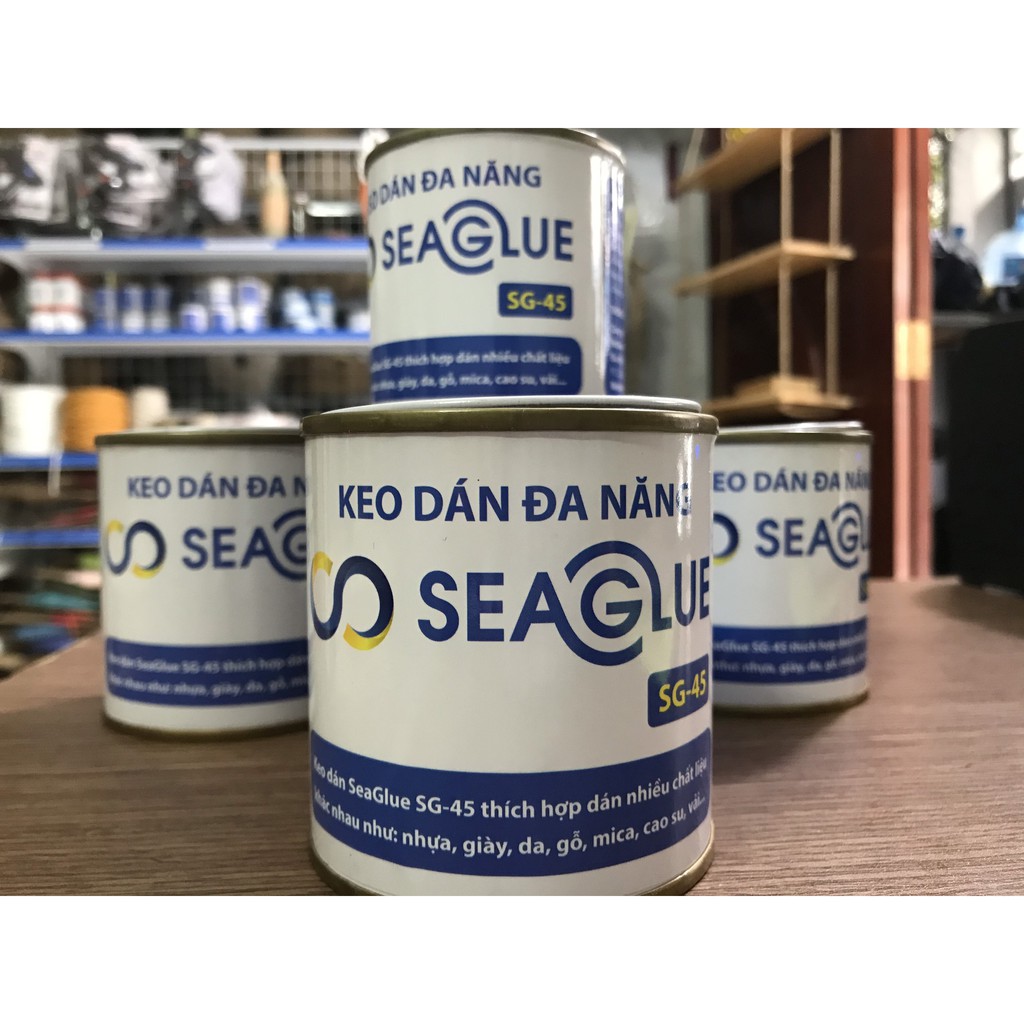 Keo Dán Đa Năng SeaGlue SG-45 Trong Suốt, Chịu Nước, Dính Chắc Loãng Hơn SG95 1 Chút