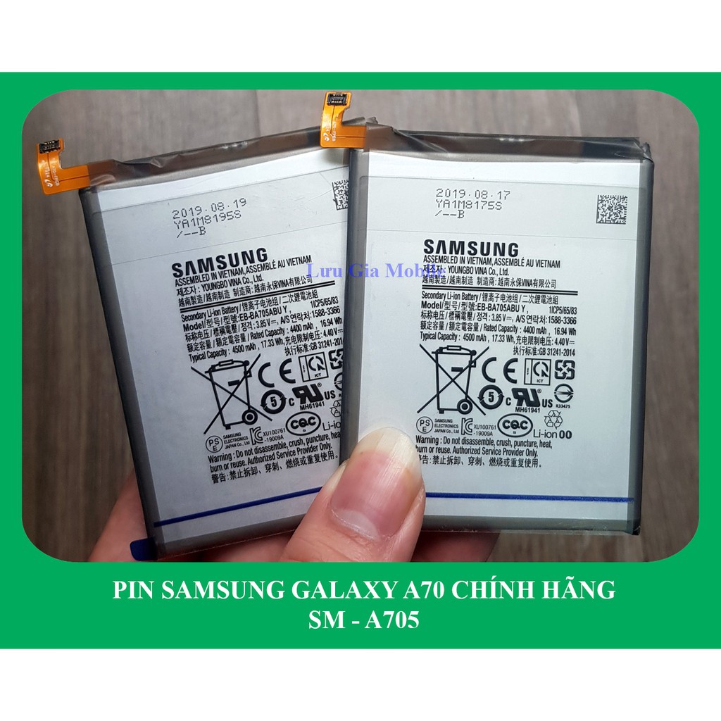 Pin Samsung Galaxy A70 chính hãng A705