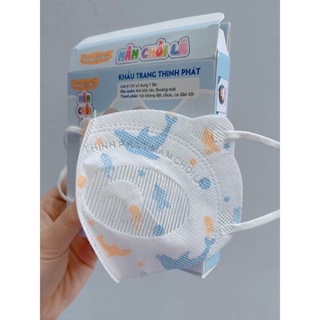 Khẩu trang N95 trẻ em hộp 10 cái không van nhiều màu