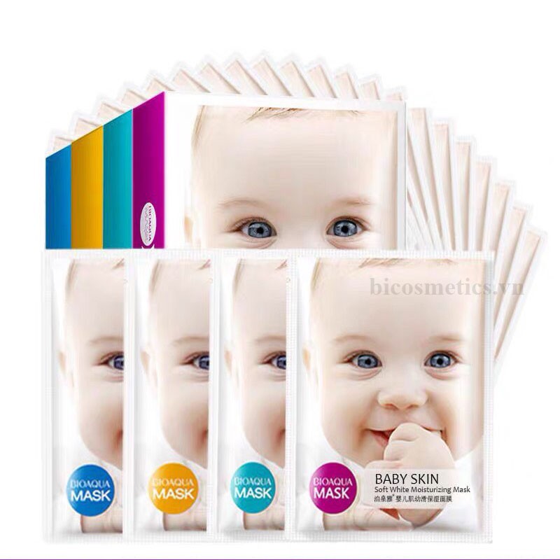 Mặt Nạ 💝 Mặt Nạ Dưỡng Da Baby Skin Bioaqua Cao Cấp LẺ MIẾNG Nội Địa Trung CHÍNH HÃNG 💝 [Mat Na] | BigBuy360 - bigbuy360.vn