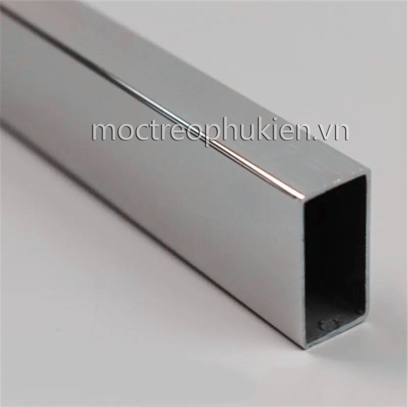 Thanh hộp chữ nhật inox không gỉ 15*30mm dùng để cài móc treo