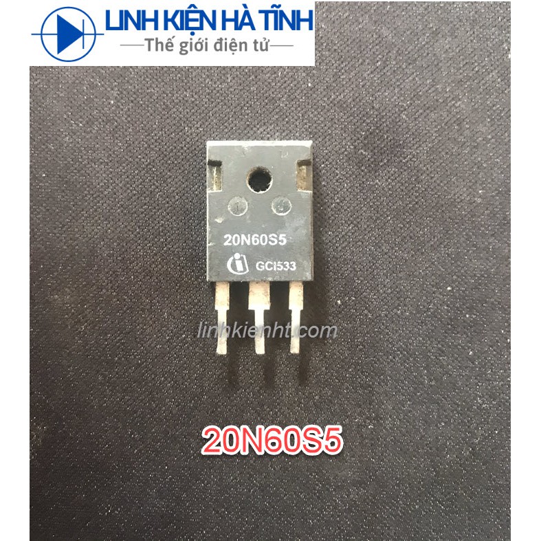 MOSFET 20N60S5 20N60 S5 20A 600V THÁO MÁY