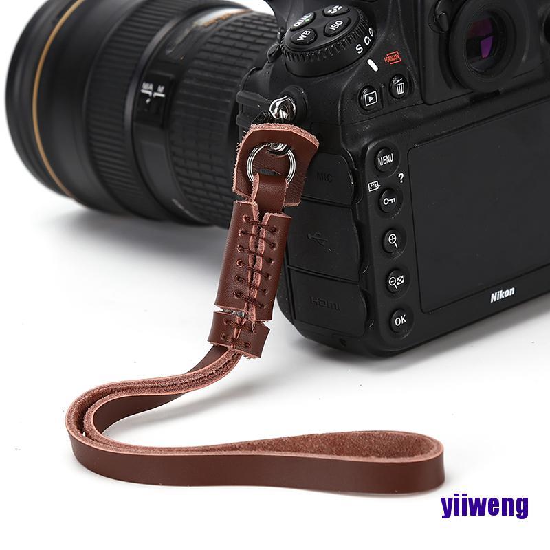 Mới Dây Đeo Máy Ảnh Dslr Bằng Da