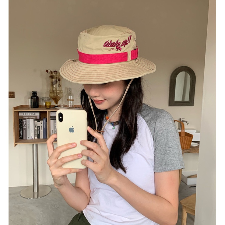 Nón Vành Nữ Kiểu Dáng Cao Bồi Thời Trang Cá Tính
