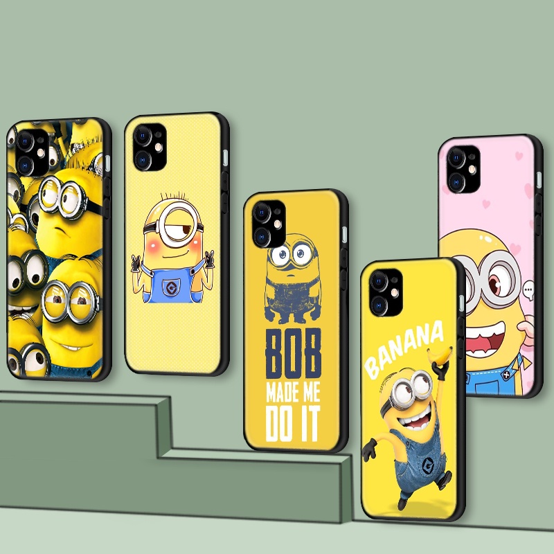 Ốp Điện Thoại Dẻo Họa Tiết Hoạt Hình Minion Dễ Thương Cho Samsung A42 5G A51 A52 4G 5G A71 A72 A81 A82 A91 Quantum 2 M20 217C