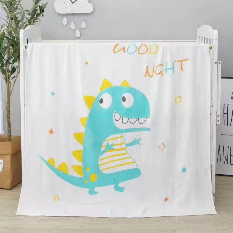 Chăn lụa cotton siêu mềm siêu mát, chăn Aden thoáng khí cho bé kích thước 1*1,2m