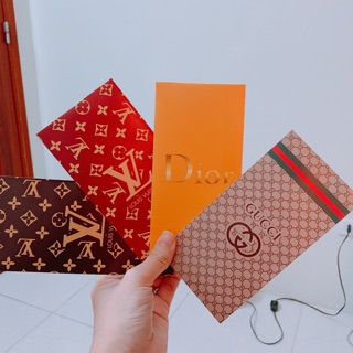 10 Lì xì thương hiệu LV , dior , gucci