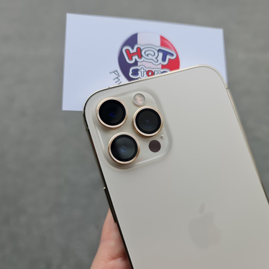 [Mã SKAMPUSHA8 giảm 8% đơn 300K] Ốp viền kính bảo vệ Camera ZEELOT Titanium IPhone 12 Pro Max / 12 Pro