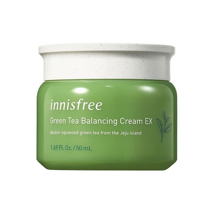 Kem Dưỡng FREESHIP Kem Dưỡng Trà Xanh Innisfree Green Tea Balancing Cream EX 50ml