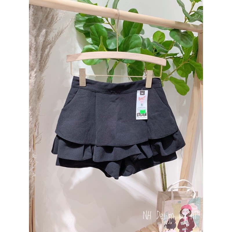 MÃ 699 - chân váy xếp ly 3 tầng có lót trong mẫu mới