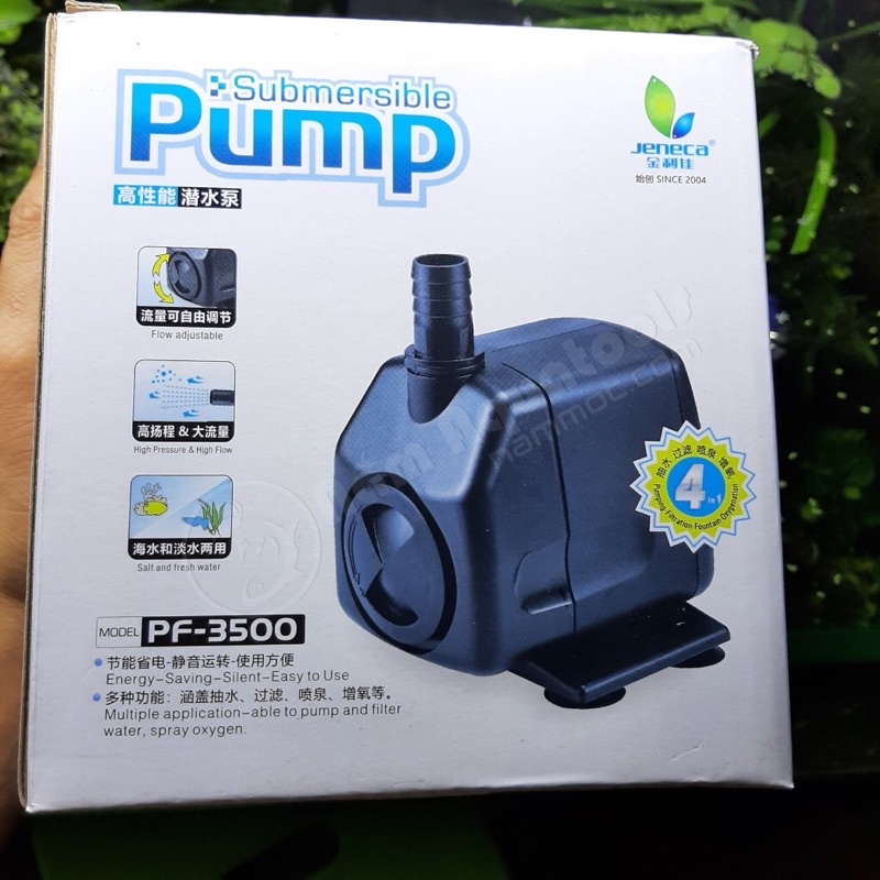 Máy Bơm Jeneca PF-3500 (60W-3000L/H-3M) - Máy Bơm Nước Cho Bể Cá Cảnh, Thuỷ Sinh