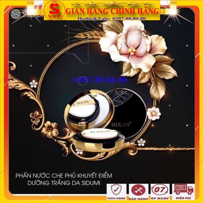 [ AUTH - MUA 1 TẶNG 1 ] Phấn nước kiềm dầu nâng tone cao cấp sidumi hàn quốc/ Kem BB Cushion cho da dầu mụn mọi loại da