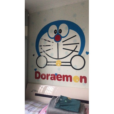 🌻DECAL DÁN TƯỜNG 3D MẪU 4 🎀 DORAEMON HOUSE