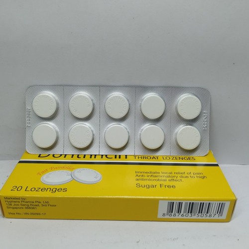 Viên Ngậm Dorithricin Đức - Hộp 20 viên