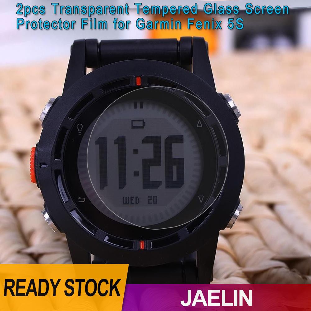 2 Miếng Dán Cường Lực Cao Cấp 9h Hd Cho Garmin Fenix 5s