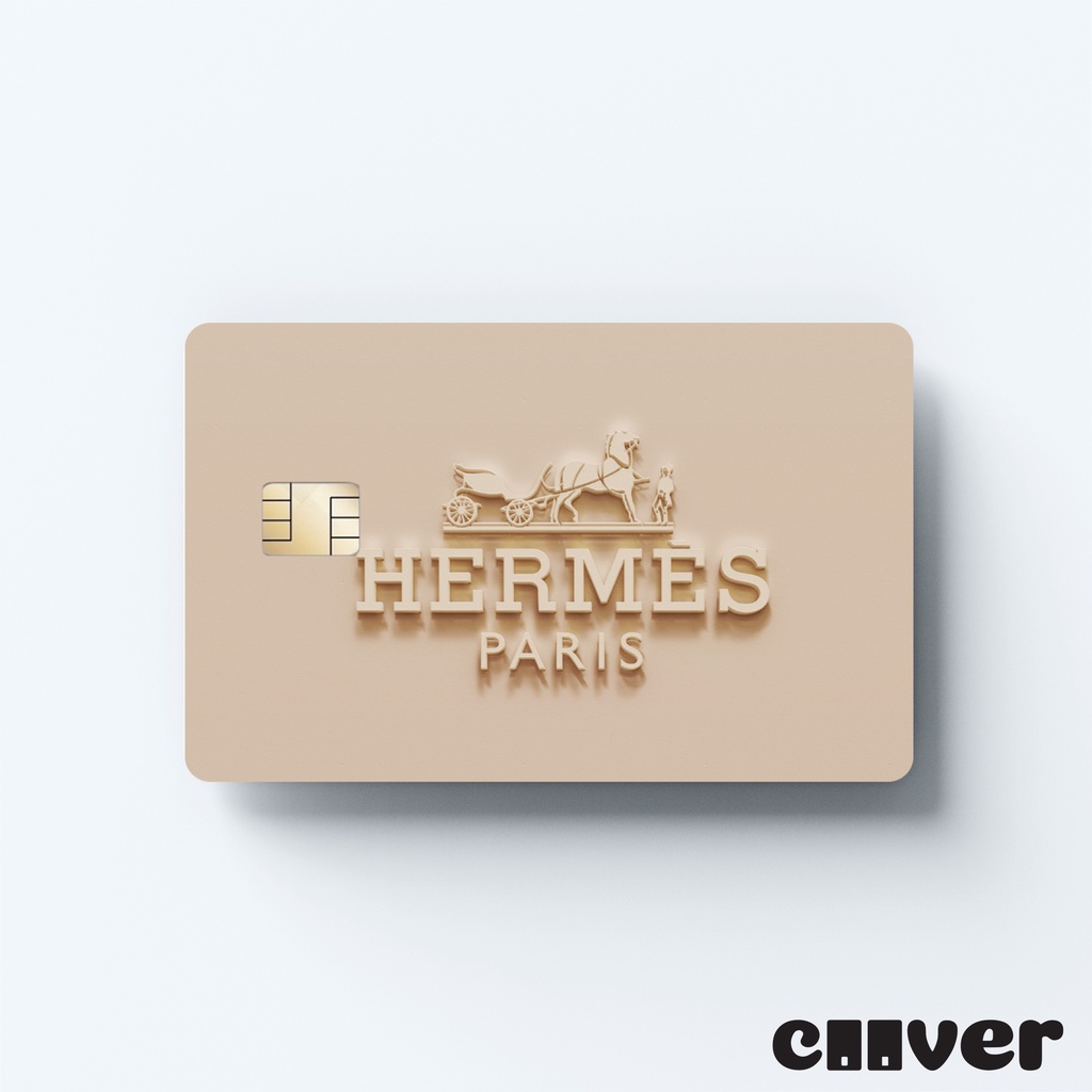 HERMES - Miếng dán thẻ FREESHIP – Miếng dán thẻ ngân hàng/thẻ ATM, thẻ chung cư, thẻ thang máy, thẻ gửi xe,... COOVER
