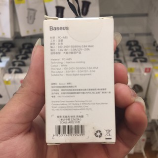Củ sạc nhanh Baseus Quick Charge 3.0 - Hàng chính hãng