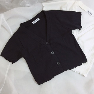 ÁO CROPTOP CỔ V (KÉO XEM VIDEO VÀ ẢNH THẬT)