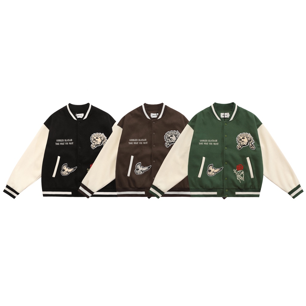 Áo khoác Made Extreme 'Take What You Want' Varsity Jacket