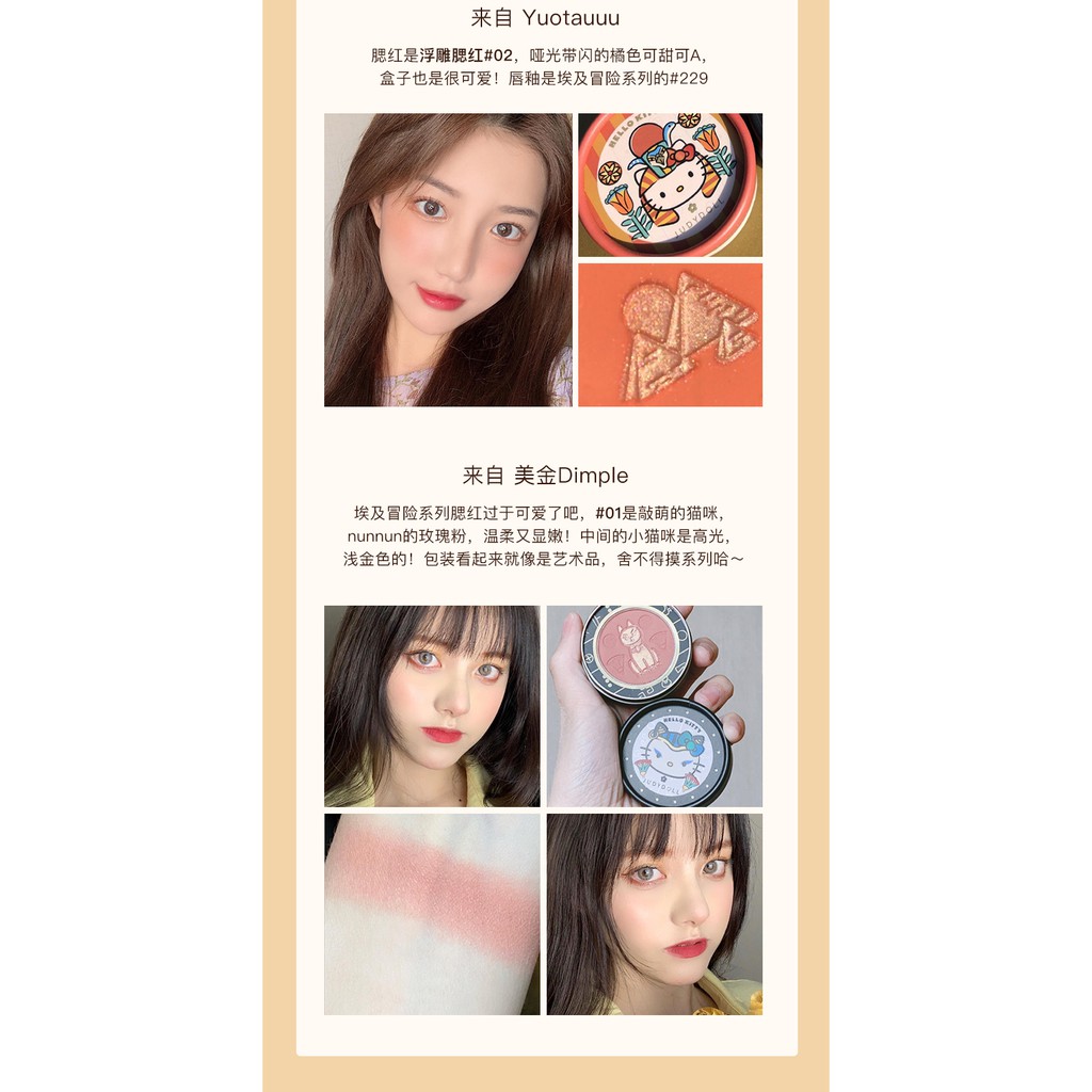 Phấn má hồng Judydoll tông cam hoa anh đào dành cho nữ sinh | BigBuy360 - bigbuy360.vn