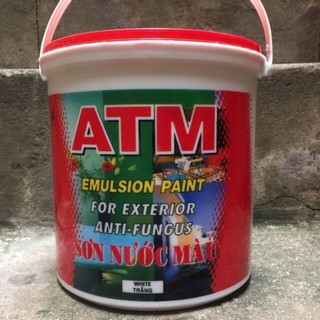 (Sơn chậu) Sơn nước màu trắng Beauty, ATM-_3,5L