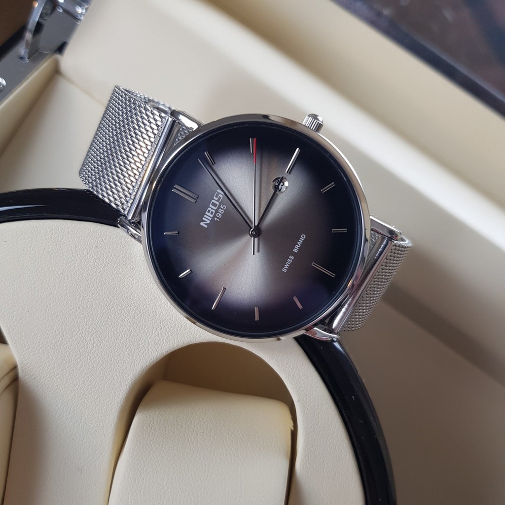[Tặng vòng tay] Đồng hồ nam NIBOSI chính hãng NI2362.10 thời trang fullbox
