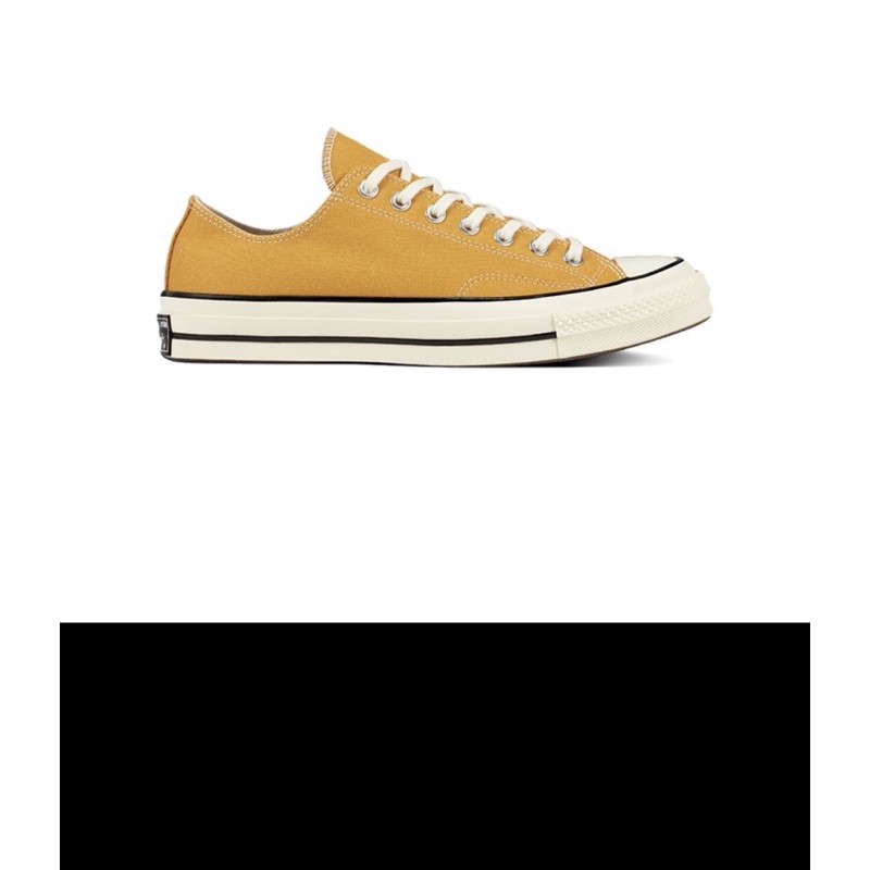 Giày Converse chính hãng màu vàng cổ thấp