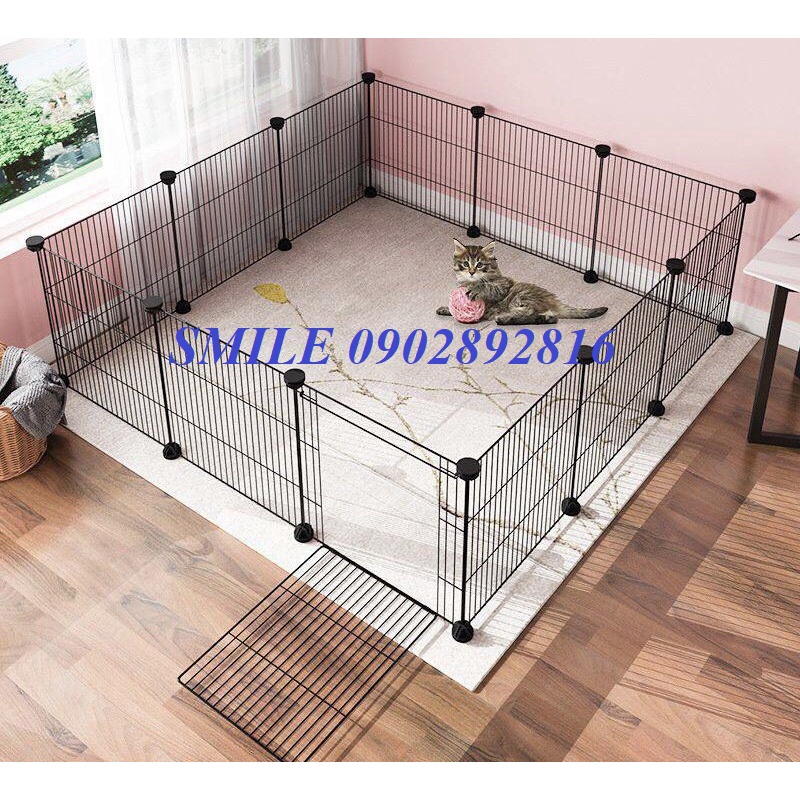 {HÀNG MỚI VỀ} Combo Chuồng quây lưới chó mèo lắp ghép đa dạng mẫu