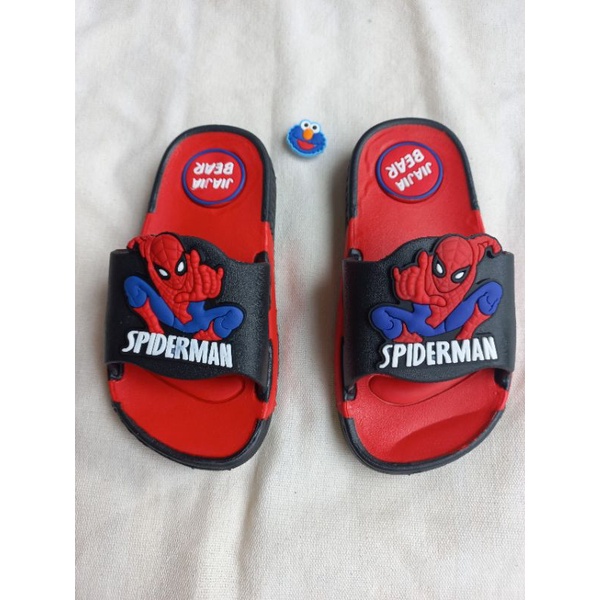Dép siêu nhân bé trai.dép đúc siêu nhân nhện 3D đẹp