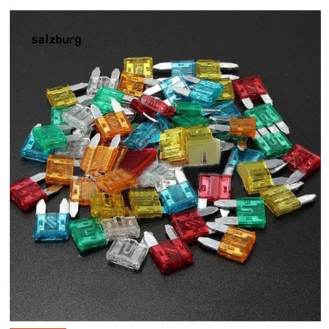 BỘ 60 cầu chì xe hơi ô tô chuyên dụng cho các dòng xe Toyota Honda Hyundai Kia bảo vệ an toàn chống cháy nổ chập điện