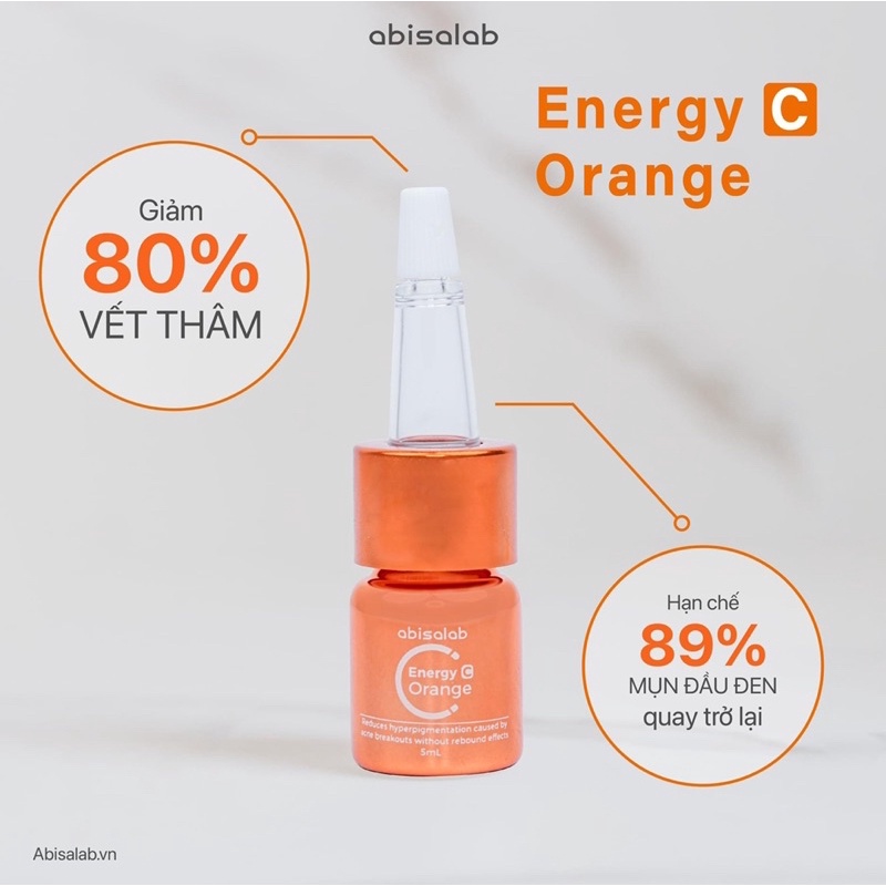 Energy C Orange - Tinh chất dành cho da mụn đầu đen
