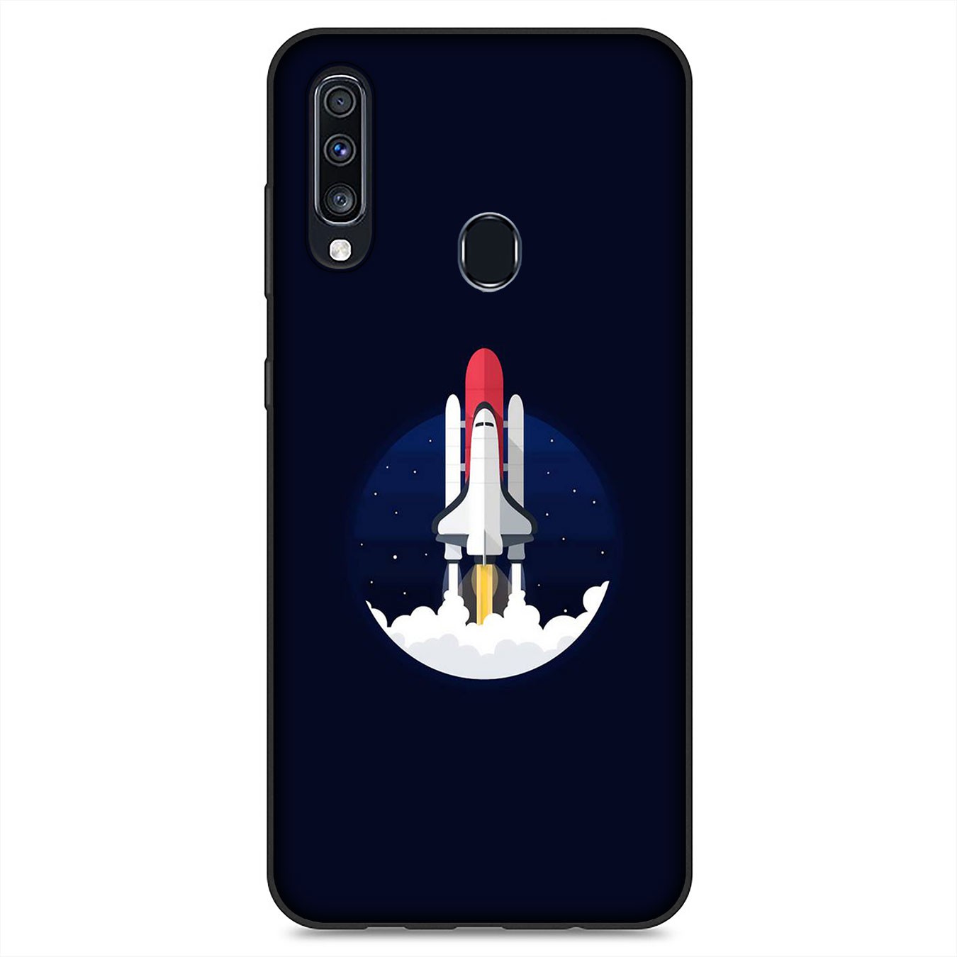 Samsung Galaxy A9 A8 A7 A6 Plus J8 2018 + A21S A70 M20 A6+ A8+ 6Plus Casing Soft Silicone Phone Case star nasa Cover