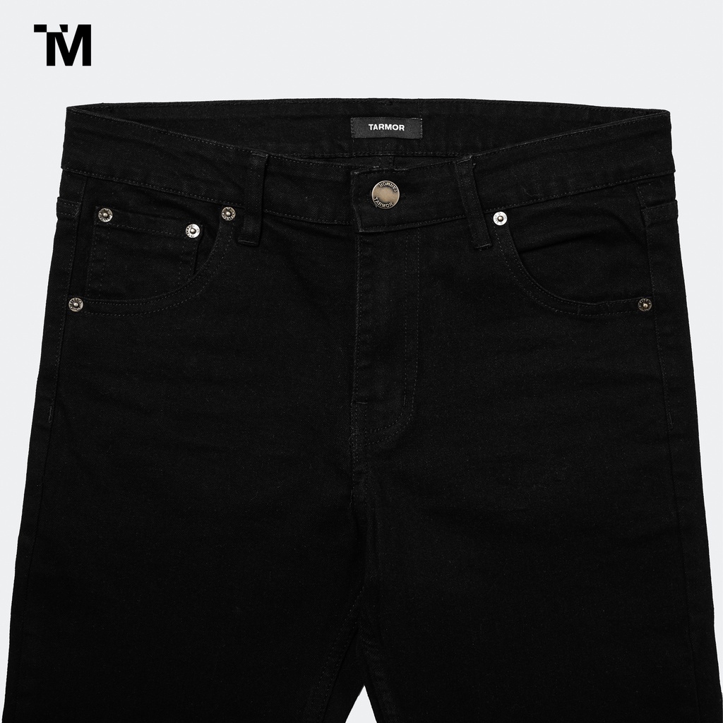 Quần Jeans Nam TARMOR Ống Loe Màu Đen Flared Jeans In Black