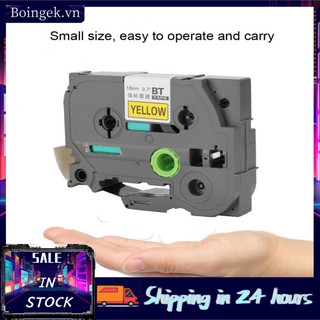 Băng Keo 18mm 8mtze-641 Cho Máy In Brother Tze-541