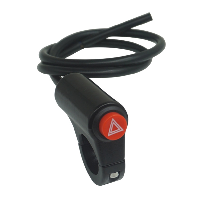 SUN Motorcycle Switch Hazard Light Switch Button Double Flash Warning Universal
